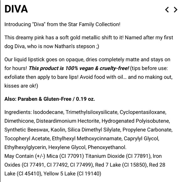 💥SALE💥DIVA Jeffree Star Velour Liquid Lipstick! - Picture 5 of 8